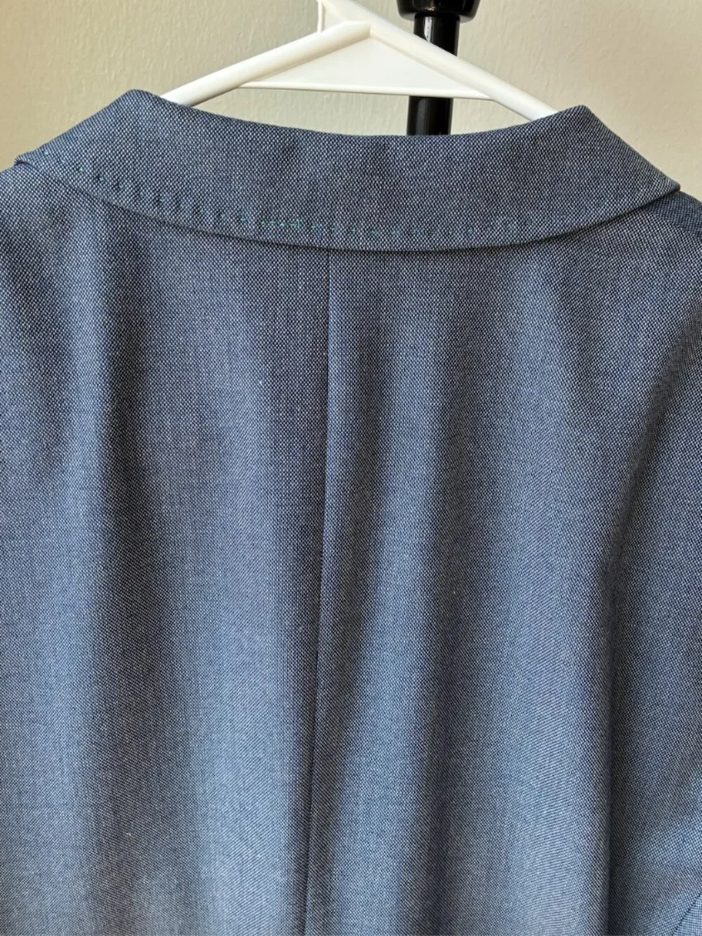 Ted Baker Blue Blazer w/ Purple Detailing & Green Stitching - US Size M